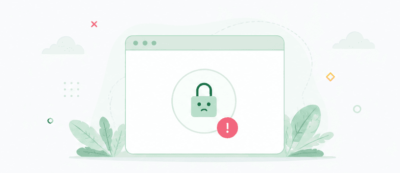 Secure checkout unavailable